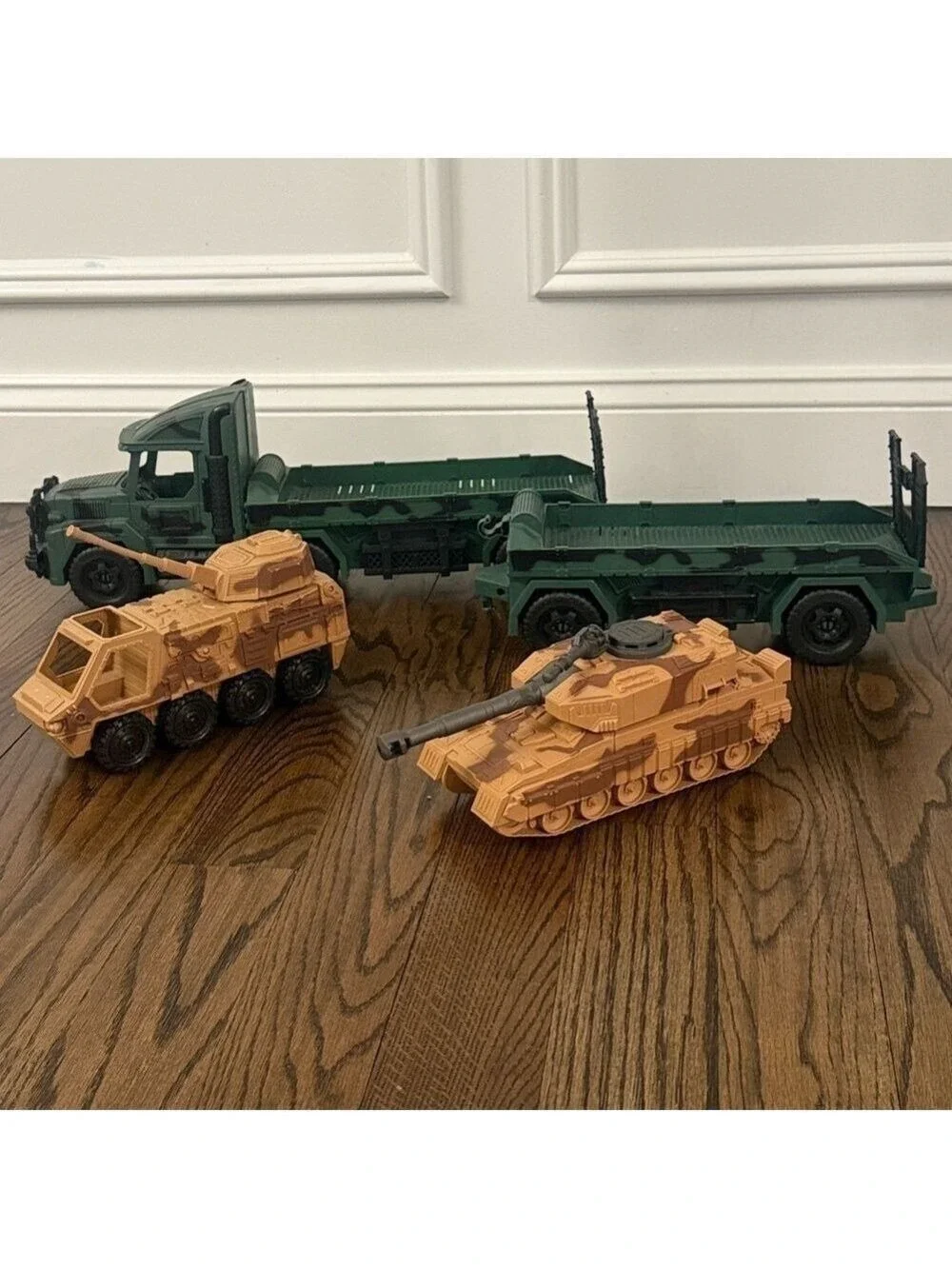 Toys R Us True Heroes GI Joe Chap Mei Semi Truck Tank Transport 30